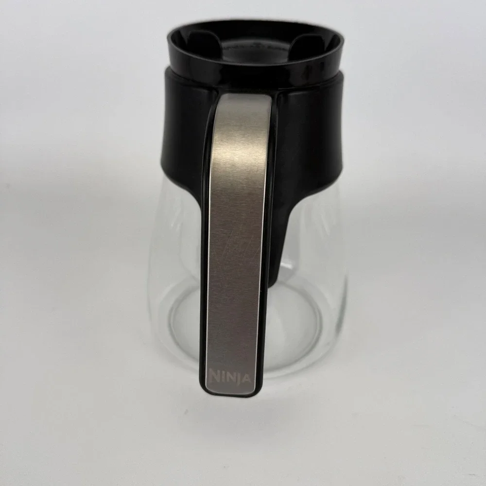 Ninja Coffee Maker Glass Carafe Replacment w/Lid CM401 Brew Through Lid‎ 10 Cup